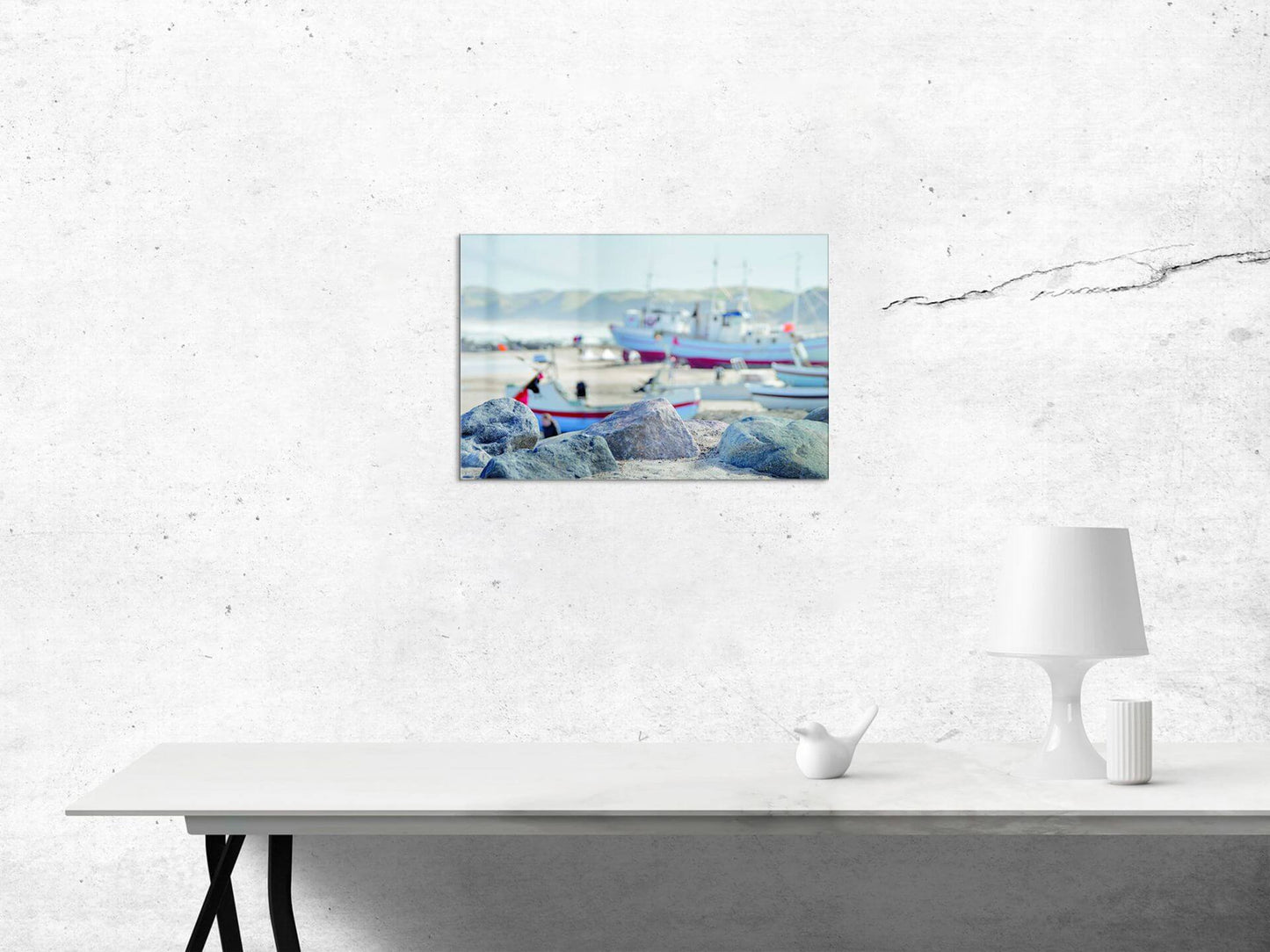 Auf den Steinen - Acrylglasbild