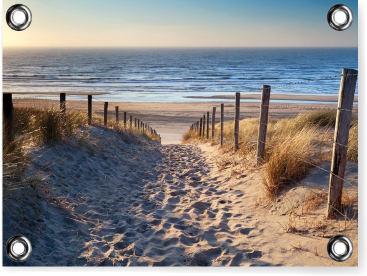 Der Weg zum Strand - PVC-Poster