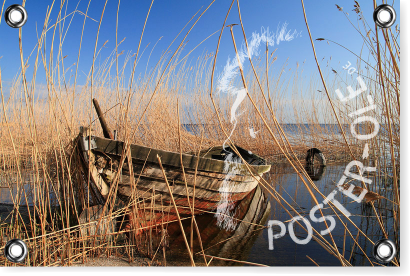 Old Boat - PVC-Poster