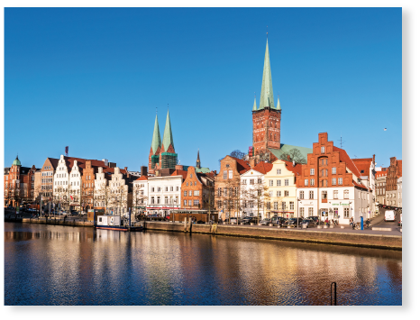 Lübeck-Obertrave - PVC-Poster
