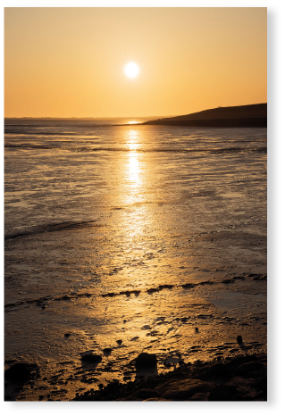 Sunset - PVC-Poster