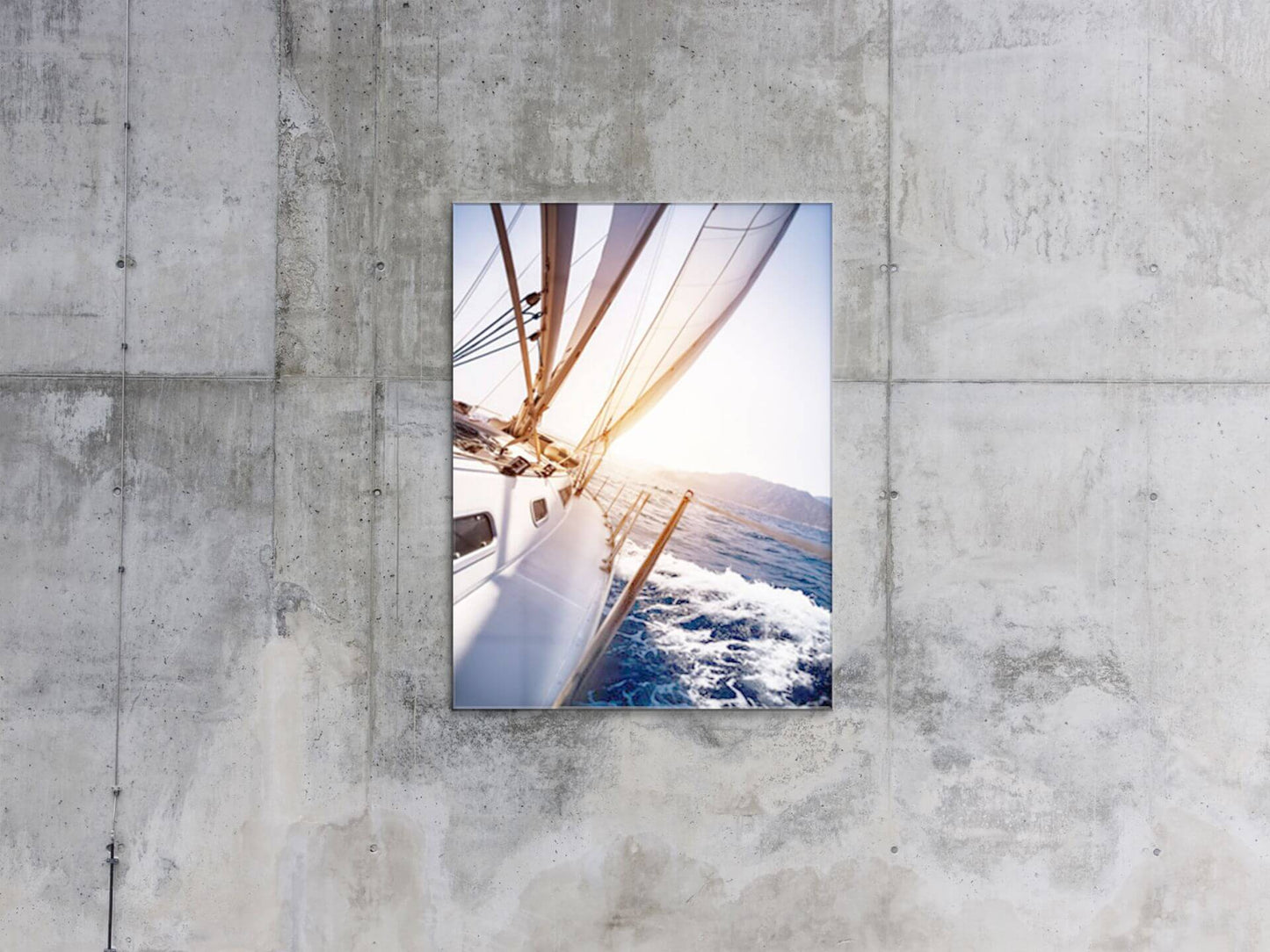 Segeln - Acrylglasbild